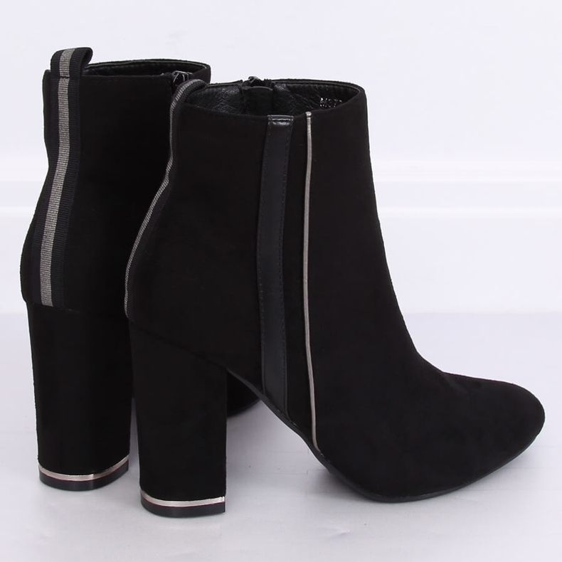 Botas negras de tacón M378 Black negro 2