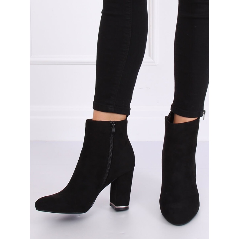 Botas negras de tacón M378 Black negro 1