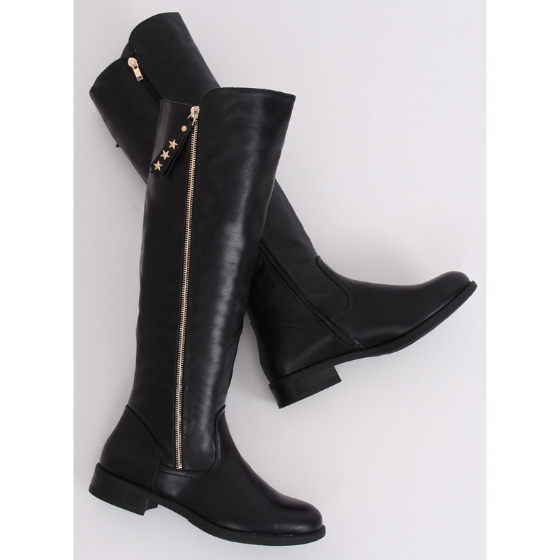 Botas de montar mujer negras MR-6 Black negro 1 Botas de montar mujer negras MR-6 Black negro 1