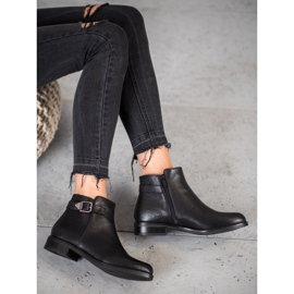 Small Swan Botas bajas clásicas negro 3