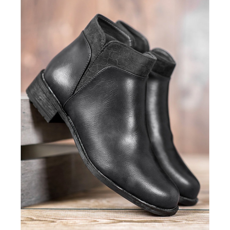 Small Swan Botas negras casuales negro 2 Small Swan Botas negras casuales negro 2