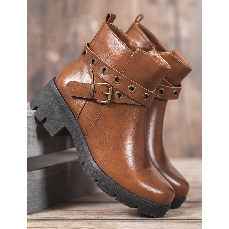 SHELOVET Trabajadores de camellos marrón 1