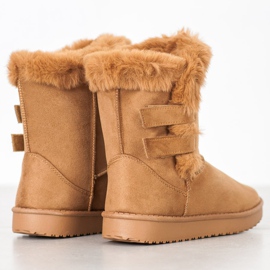 SHELOVET Botas de nieve cálidas marrón 5