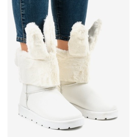 Botas esquimales con aislamiento blanco NB137 1