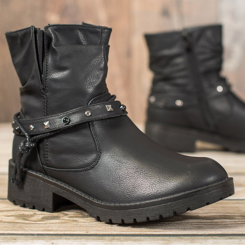 J. Star Trabajadores con cinturón decorativo negro 1