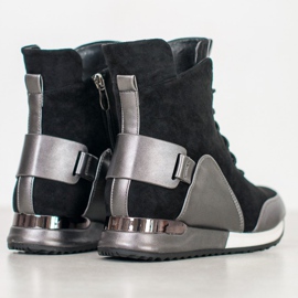 Goodin Zapatillas De Moda negro gris 5