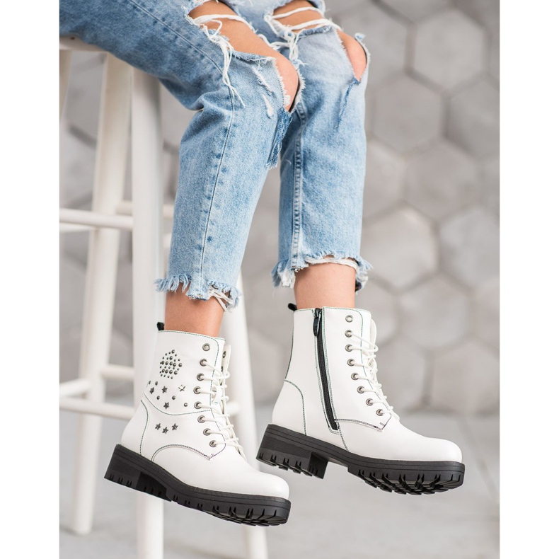 Goodin Tramperos blancos con estrellas 2