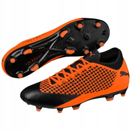Botas de fútbol M Puma Future 2.4 Fg Ag 104839 02 multicolor naranja 4