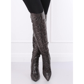 Botas mosqueteras DA28 Black Snake negro multicolor 2