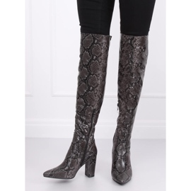 Botas mosqueteras DA28 Black Snake negro multicolor 3