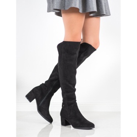 Goodin Botas calientes por encima de la rodilla. negro 4