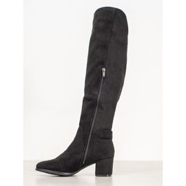 Goodin Botas calientes por encima de la rodilla. negro 2