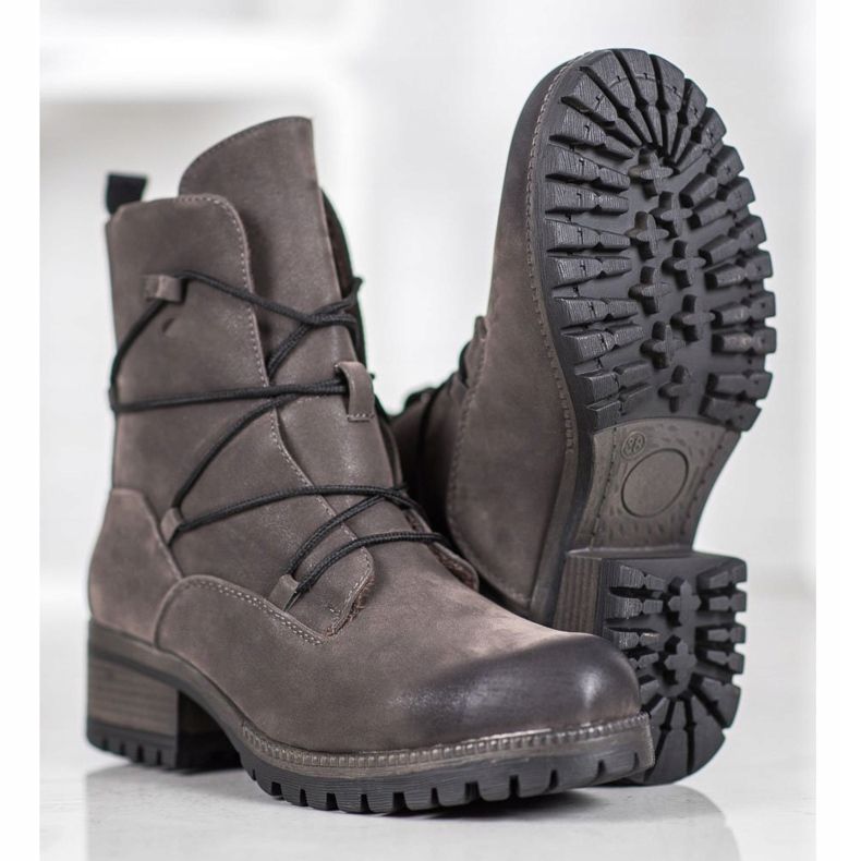 Kylie Trabajadores deportivos gris 2