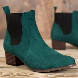 Kylie Botas Chelsea clásicas verde 4