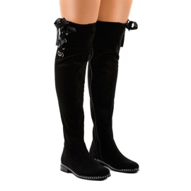 Botas aislantes de ante negro H308 1