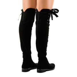 Botas aislantes de ante negro H308 3