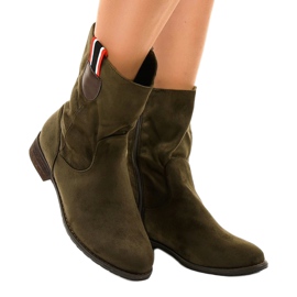 Botas planas con aislamiento verde 99-110 1