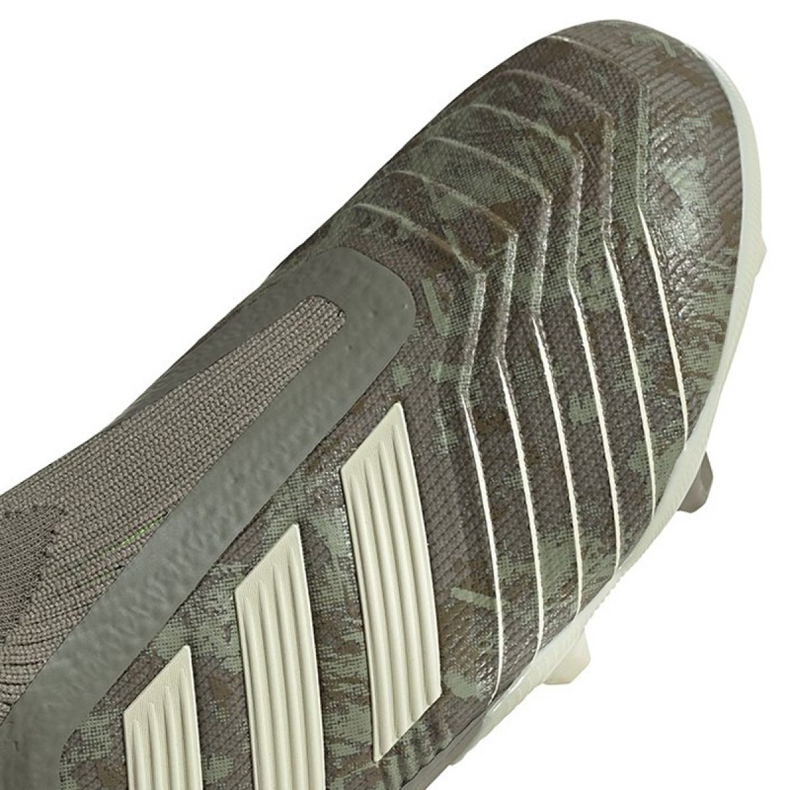 Botas de fútbol adidas Jr Predator 19+ Fg M EF8213 gris gris 2