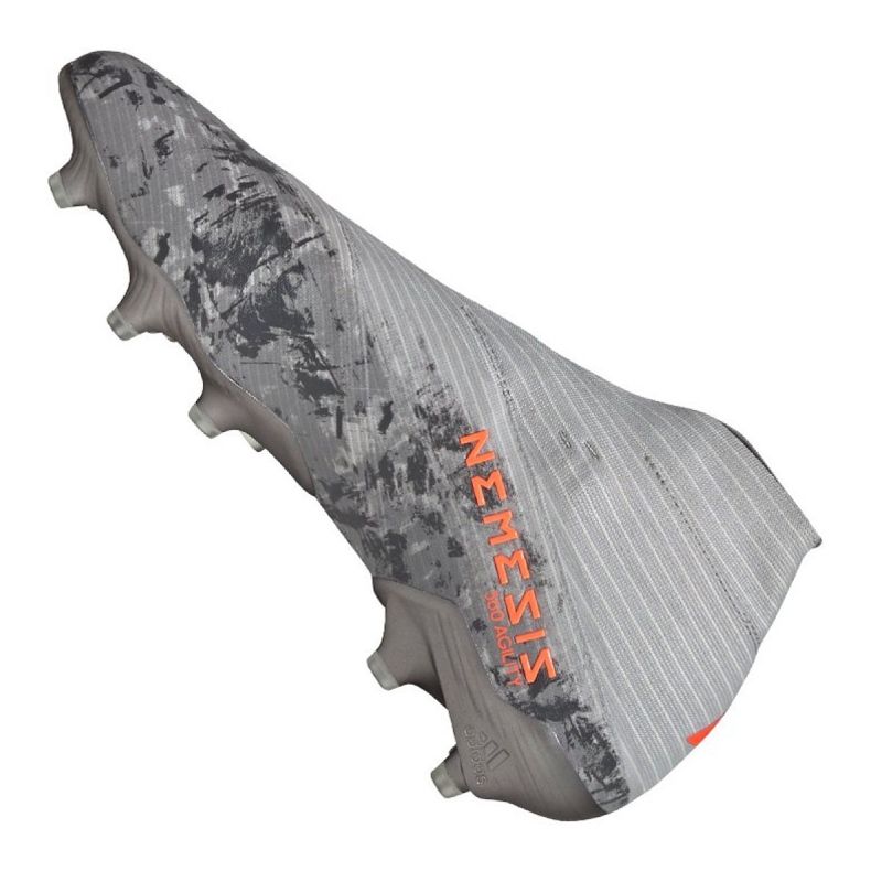 Botas de fútbol adidas Nemeziz 19+ Fg M EF8280 gris gris 2