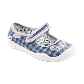 Calzado infantil befado 114X351 azul gris 1