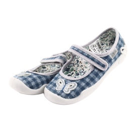 Calzado infantil befado 114X351 azul gris 3