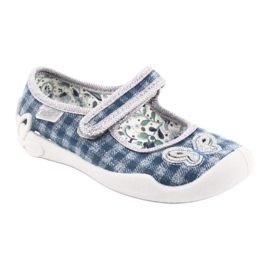 Calzado infantil befado 114X351 azul gris 1