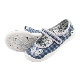 Calzado infantil befado 114X351 azul gris 5