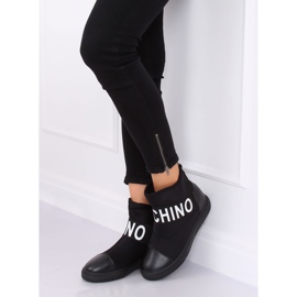 Botas de neopreno negro XY-38 Black 1 Botas de neopreno negro XY-38 Black 1