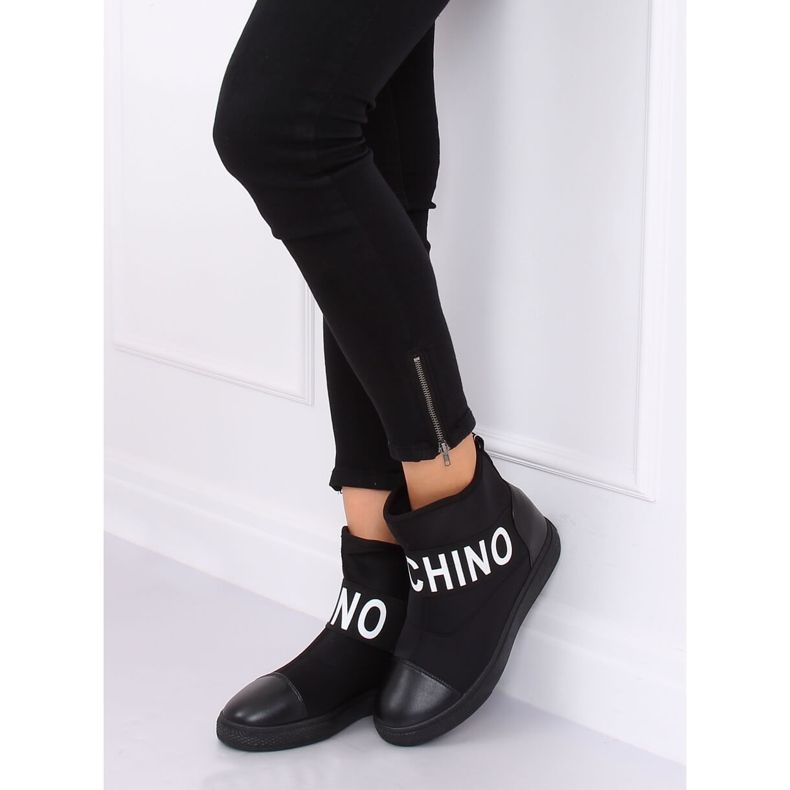 Botas de neopreno negro XY-38 Black 1 Botas de neopreno negro XY-38 Black 1