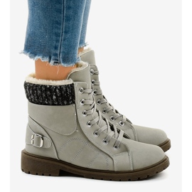 Botas de montaña con aislamiento gris NR02-4 3