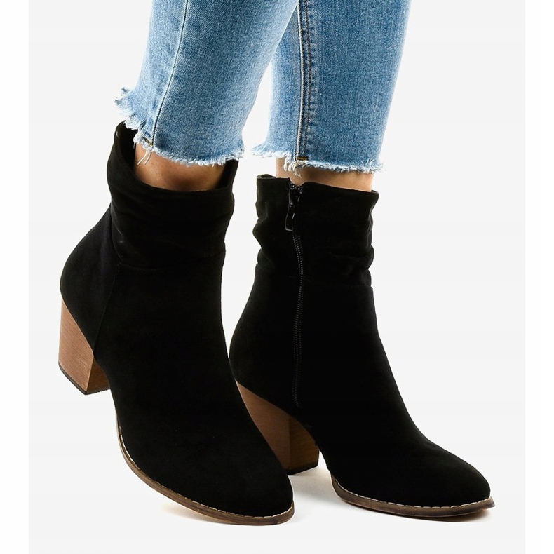 Bota cowboy ante negra E2250 negro 2