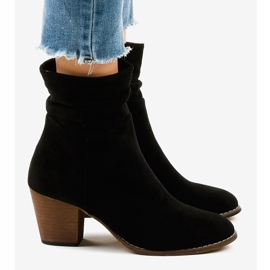 Bota cowboy ante negra E2250 negro 3