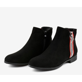 Botines planos negros de mujer 88-269 2 Botines planos negros de mujer 88-269 2