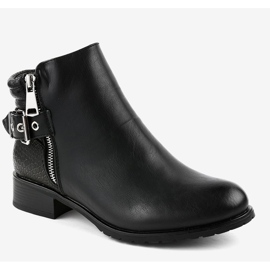 Botas negras planas Jodhpur KA525SL negro 1