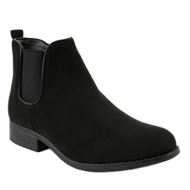Botas negras ML34 planas Jodhpur negro 1