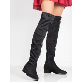 Seastar Botas casuales sobre la rodilla negro 3