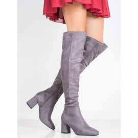 Seastar Botas elegantes en un poste gris 1
