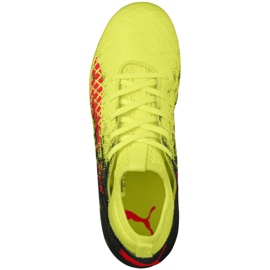 Botas de fútbol Puma Future 18.3 Fg Ag Jr 104332 01 multicolor verde 4