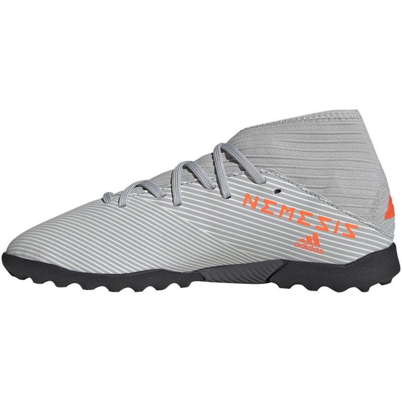 Botas de fútbol adidas Nemeziz 19.3 Tf Jr EF8303 multicolor gris 2
