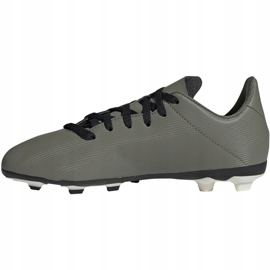 Botas de fútbol adidas X 19.4 FxG Jr EF8377 multicolor gris 2 Botas de fútbol adidas X 19.4 FxG Jr EF8377 multicolor gris 2