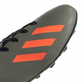 Botas de fútbol adidas X 19.4 FxG Jr EF8377 multicolor gris 3