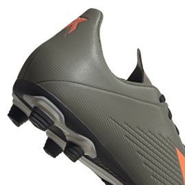 Botas de fútbol adidas X 19.4 M FxG EF8368 verde verde 4