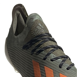 Botas de fútbol adidas X 19.1 M Fg EF8296 verde verde 3