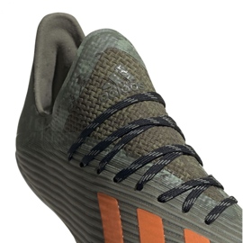 Botas de fútbol adidas X 19.1 Jr Fg EF8301 verde verde 3