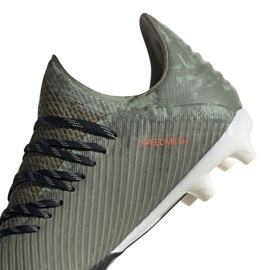Botas de fútbol adidas X 19.1 Jr Fg EF8301 verde verde 4