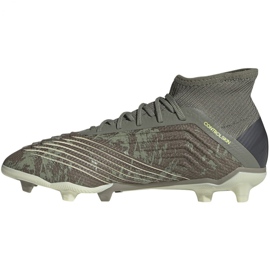 Botas de fútbol adidas Predator 19.1 Jr Fg EF8214 verde verde 1