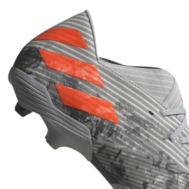Botas de fútbol adidas Nemeziz 19.2 M Fg EF8288 multicolor gris 4