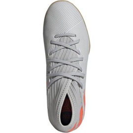 Botas de fútbol adidas Nemeziz 19.3 In Jr EF8304 gris gris 1