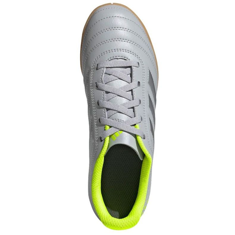 Zapatos de interior adidas Copa 20.4 In Jr EF8354 gris plata 1