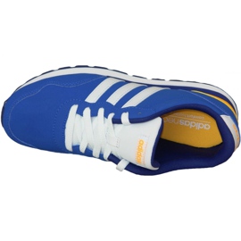 Zapatillas Adidas V Jog Niños AW4835 azul 2